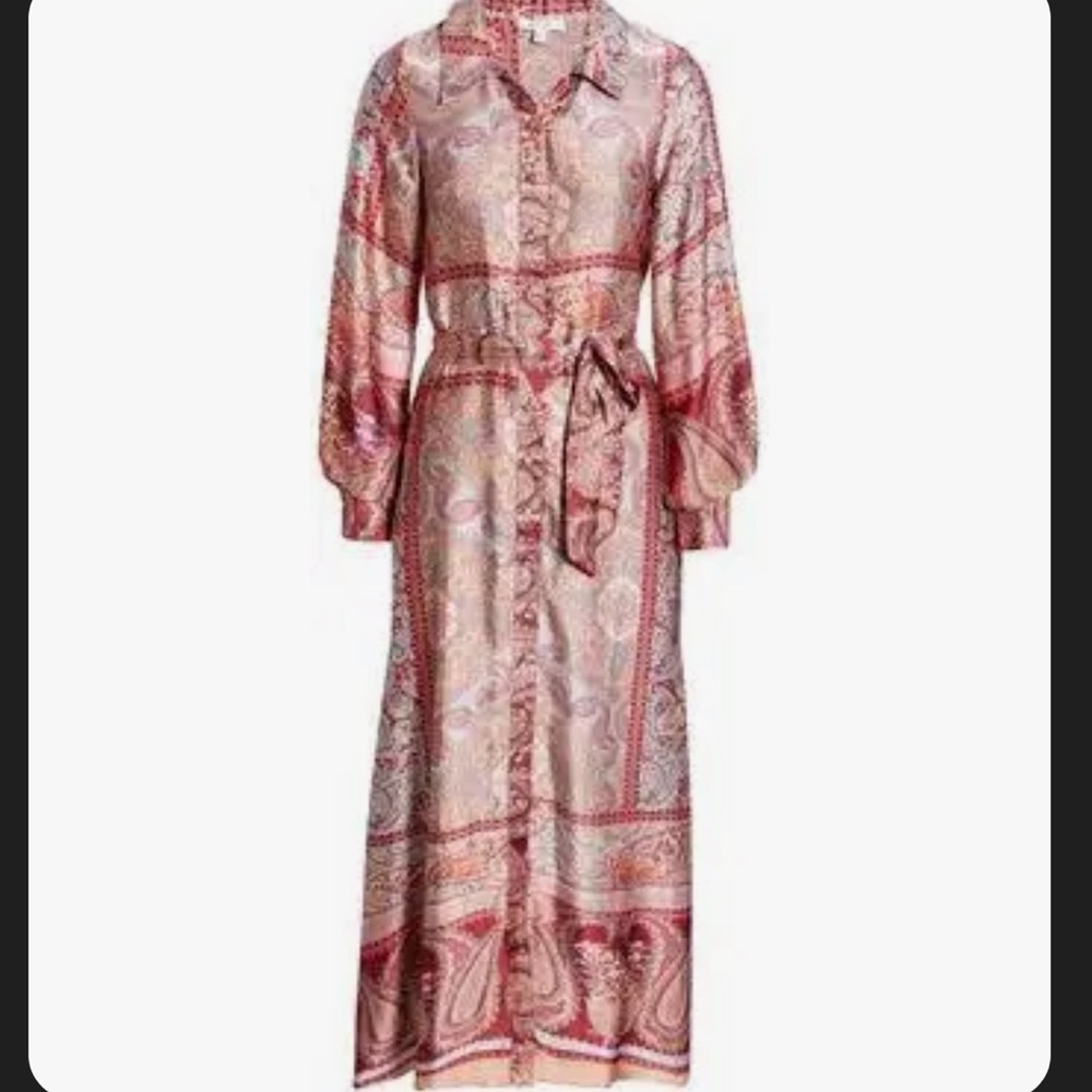 BTLF-Life Long Sleeve Shirt Dress